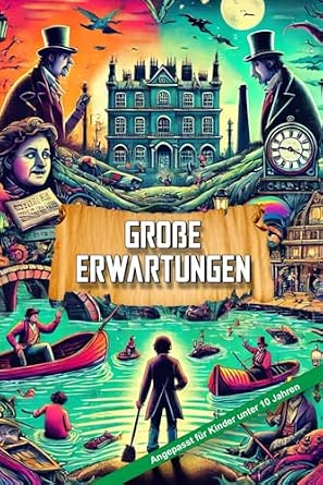 Portada frontal de Große Erwartungen: Angepasst für Kinder unter 10 Jahren