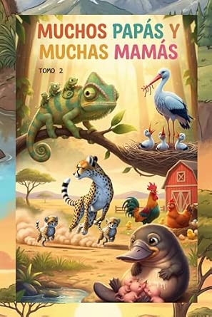 Portada frontal de Muchos papás y muchas mamás: TOMO 2